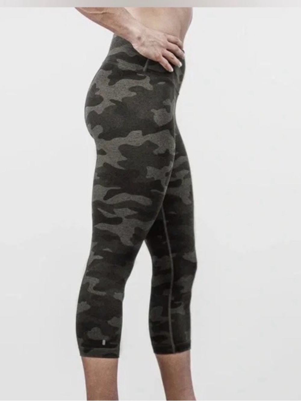 NOBULL Gray Camouflage Leggings